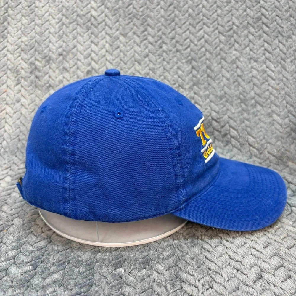 The Game Tulsa Golden Hurricane Hat Mens Blue Adjustable Strapback Cap 0872